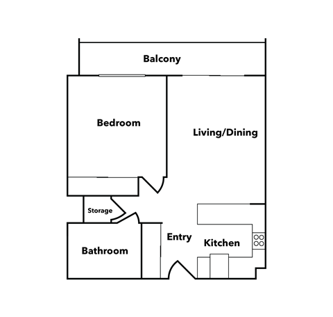 1 Bed | 1 Bath